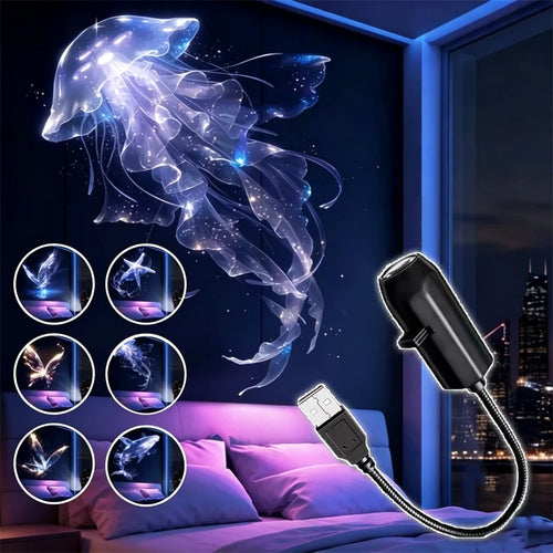  USB Starry Sky Projector Night Light 2 in 1 Galaxy Star Projector Lamp with HD Slides Portable for Bedroom Car Ceiling Decor